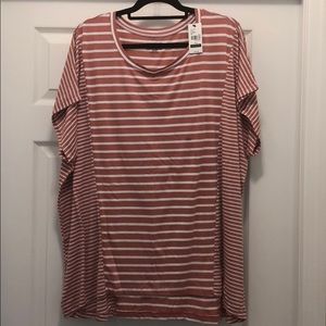 NWT Lane Bryant striped tee size 22/24